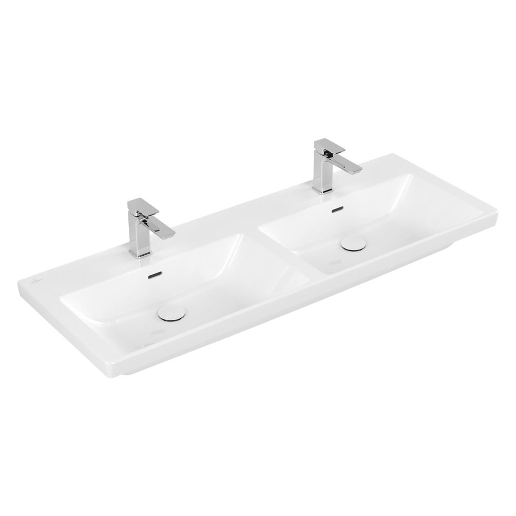 Cutout image of Villeroy & Boch Subway 3.0 1300mm Wall-Hung Double Basin